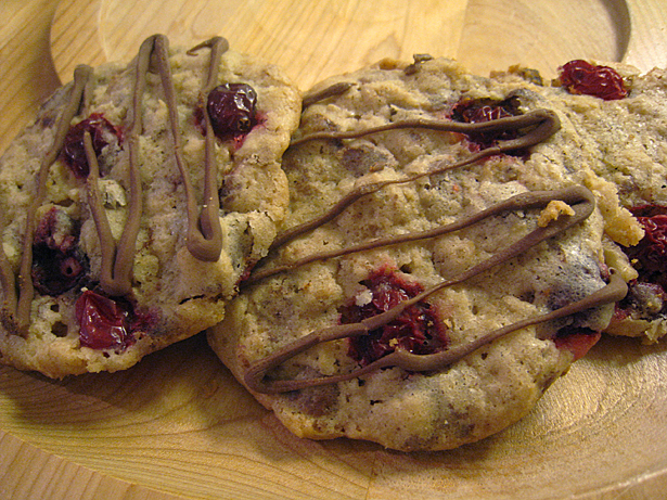 chocolate-oatmeal-cranberry-cookies
